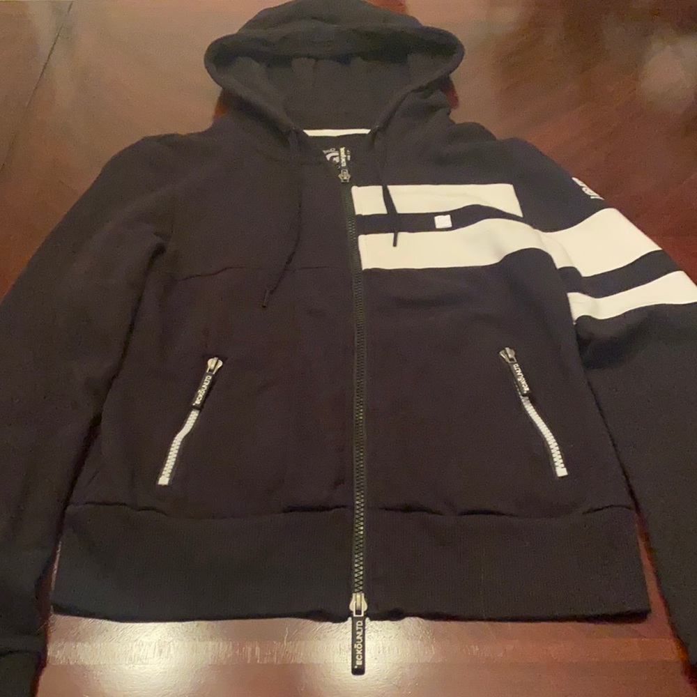 EckoRed hooded zip up sweater